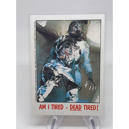 A Nightmare on Elm Street - Fright Flicks 1984 -Topps Card #53