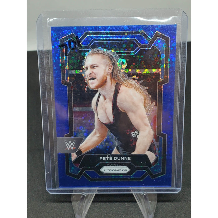 Pete Dunne 2024 Panini Prizm WWE /25 Blue Undercard Disco #131 Smack Down SSP