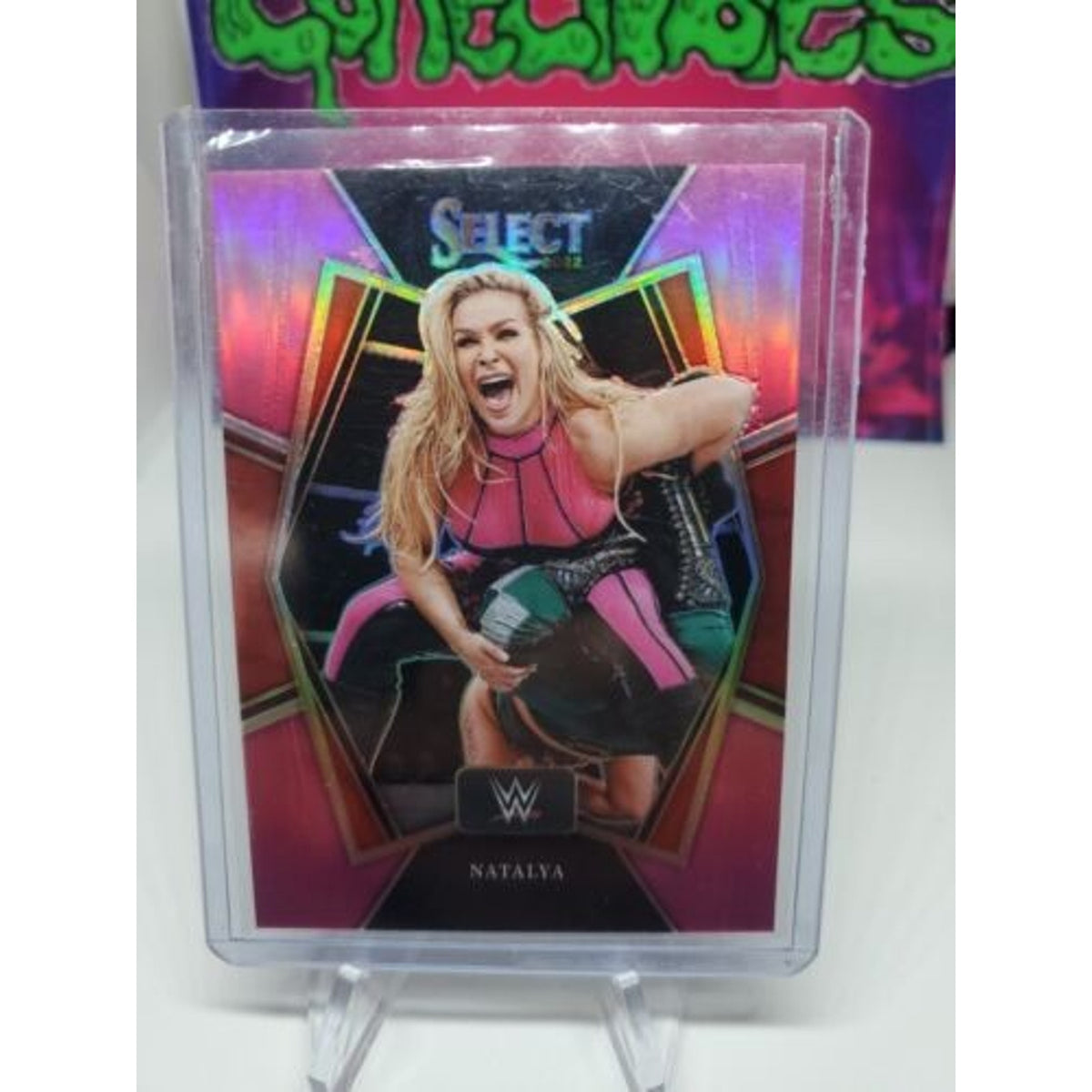 2022 WWE PANINI Select Natalya Premiere Level Pink PRIZM #/49!🔥🔥