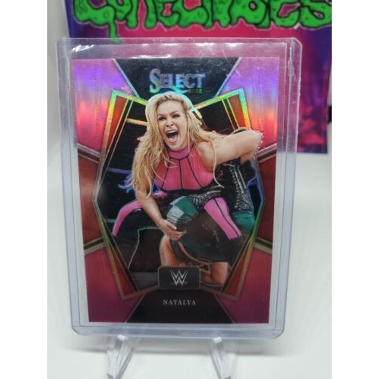 2022 WWE PANINI Select Natalya Premiere Level Pink PRIZM #/49!🔥🔥