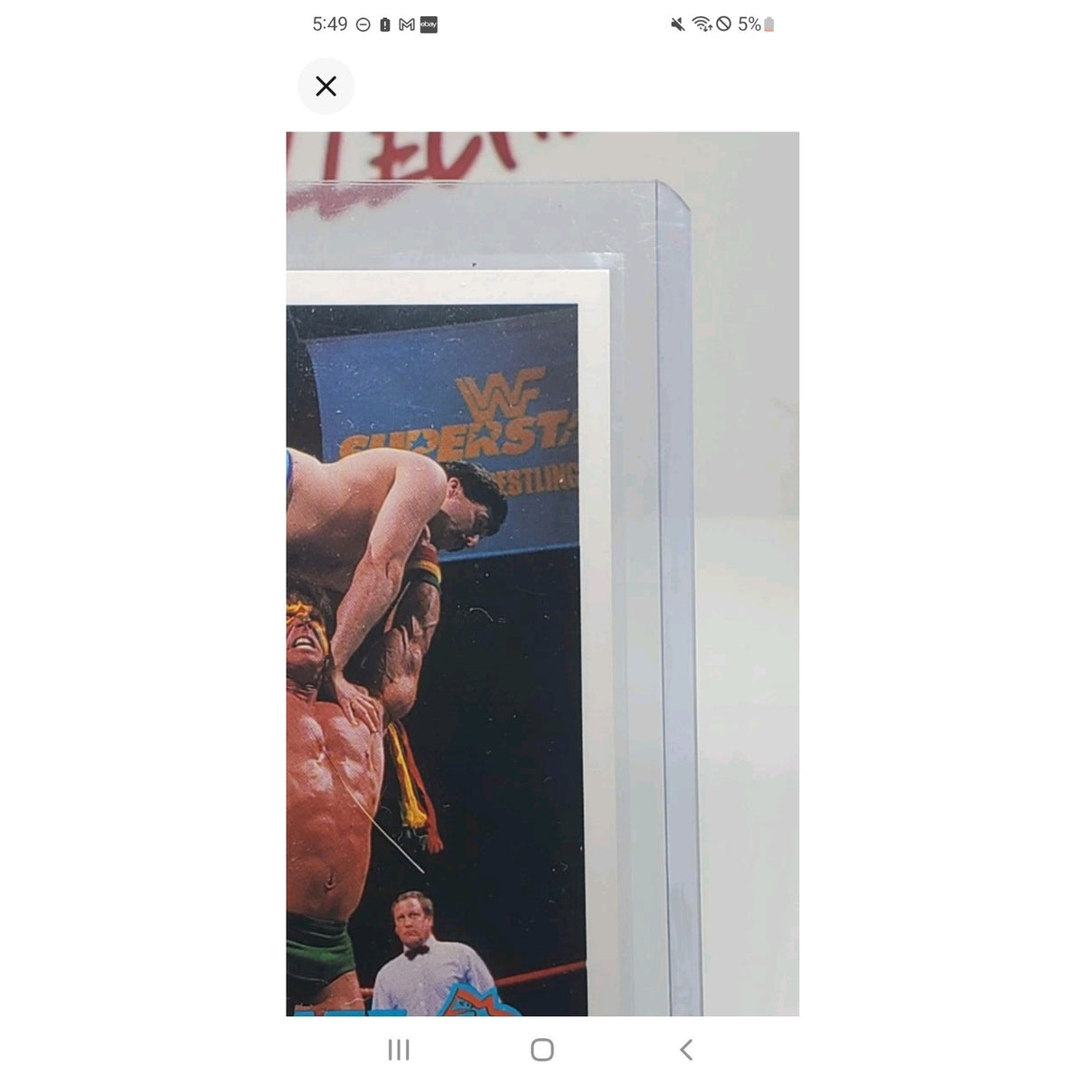 1990 Classic WWF - Ultimate Warrior #43