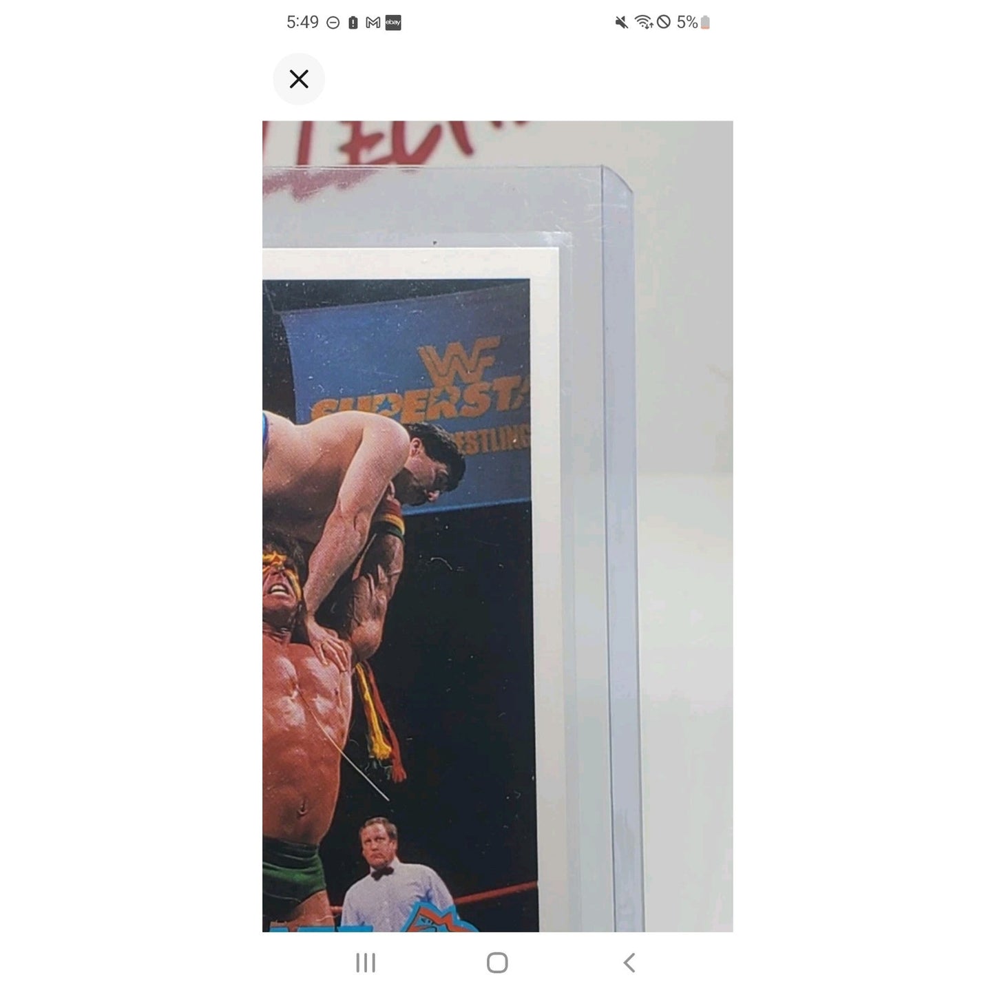 1990 Classic WWF - Ultimate Warrior #43