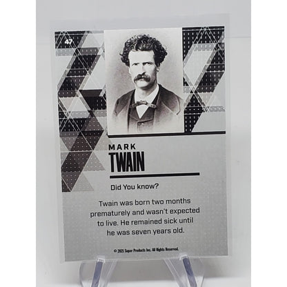 2021 Pieces of the Past Historical #47 Mark Twain