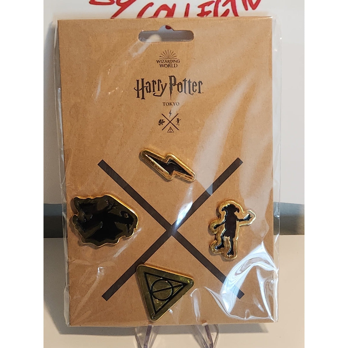 Harry Potter Warner Bros. Studio Tour Tokyo – Cross Pin Badge Set (Exclusive)