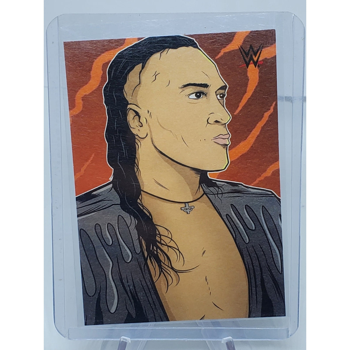 Damian Priest 2021 TOPPS WWE MIGSMEDIA1 ILLUSTRATED ART CARD #MM-3
