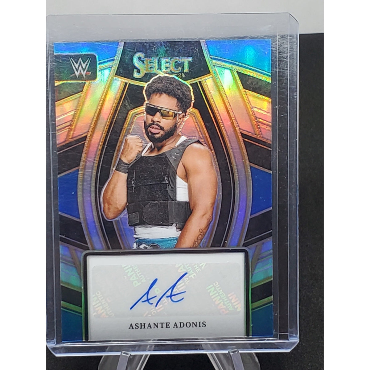 2024 Panini Select WWE Ashante Adonis Signature Selections Auto 7M
