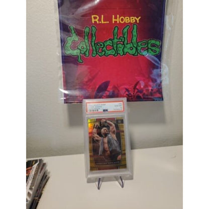 2022 Stone Cold Steve Austin Select WWE Concourse Gold Prizm #55 PSA 10 3/10