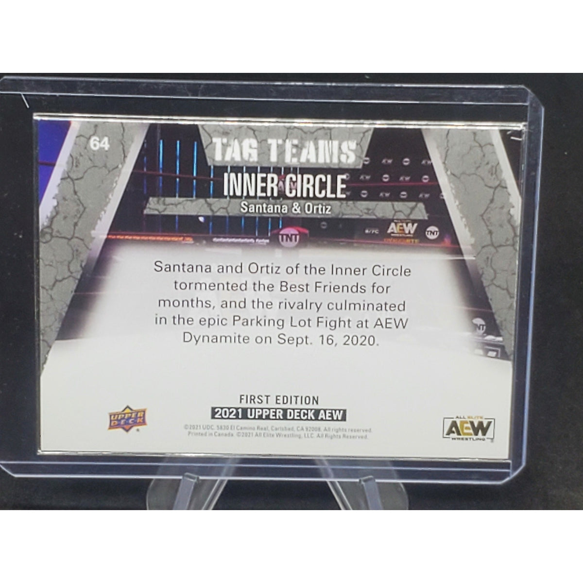 2021 Upper Deck AEW Inner Circle #64
