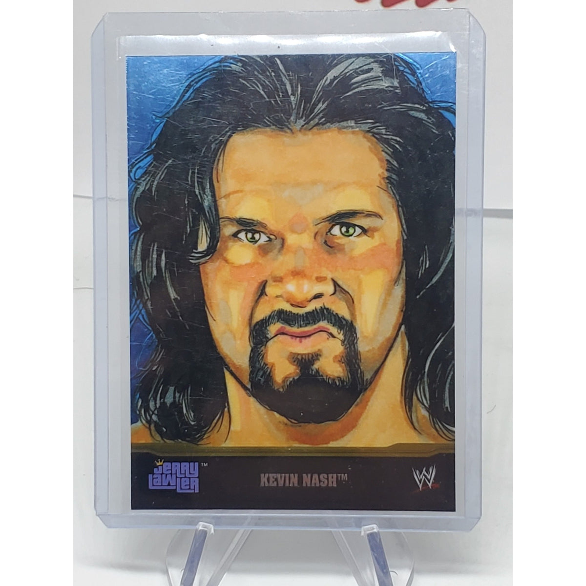 Kevin Nash 2014 Topps WWE Lawler Portrait #4 Jerry The King Lawler