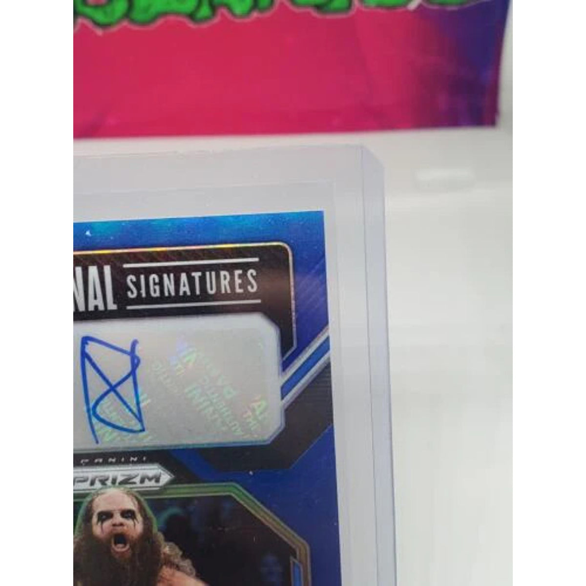 2023 Panini WWE Prizm IVAR Sensational Signatures Blue Auto /49