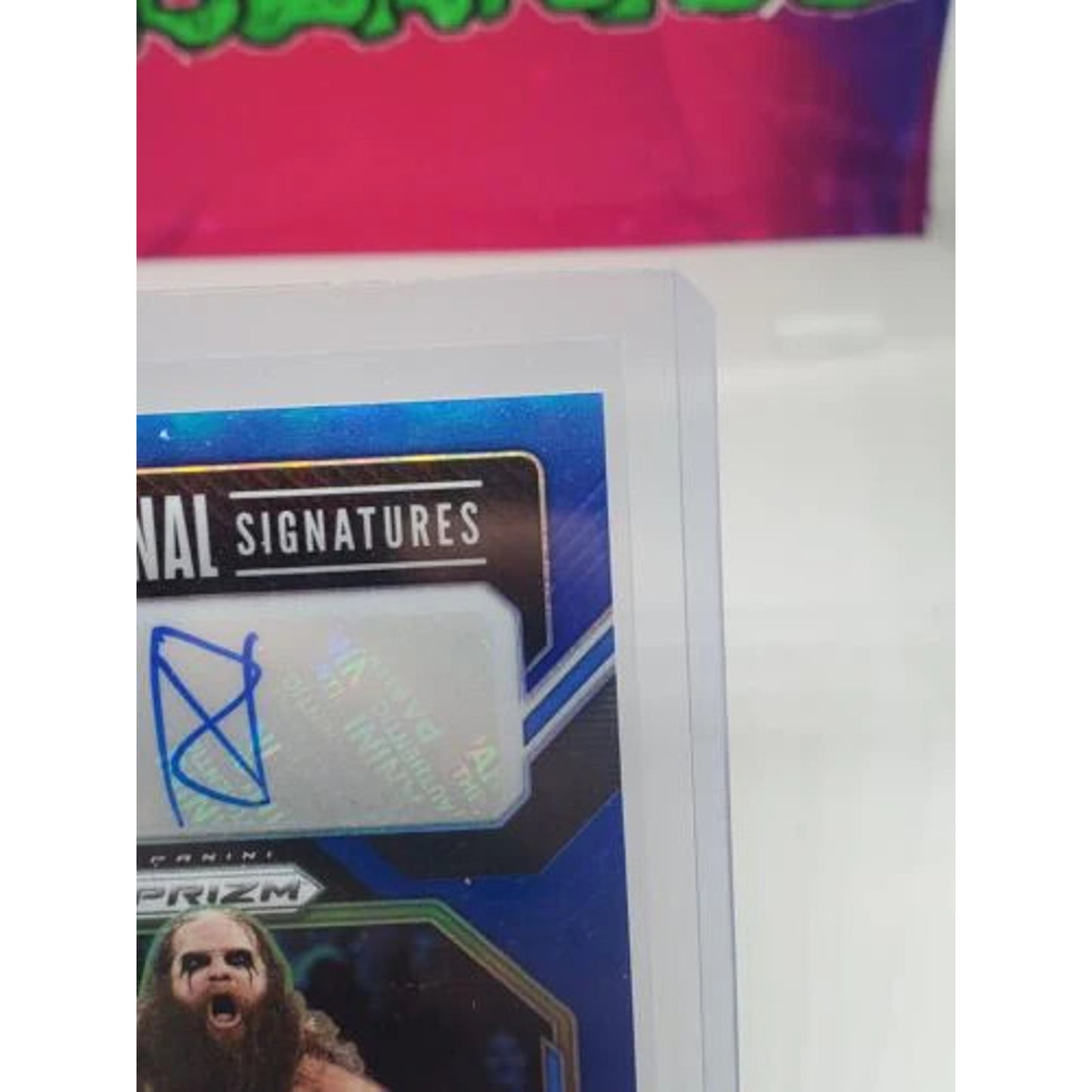 2023 Panini WWE Prizm IVAR Sensational Signatures Blue Auto /49