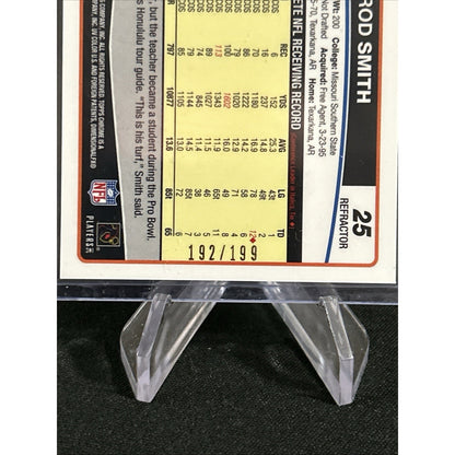 2006 Topps Chrome Black Refractor /199 Rod Smith #25 /