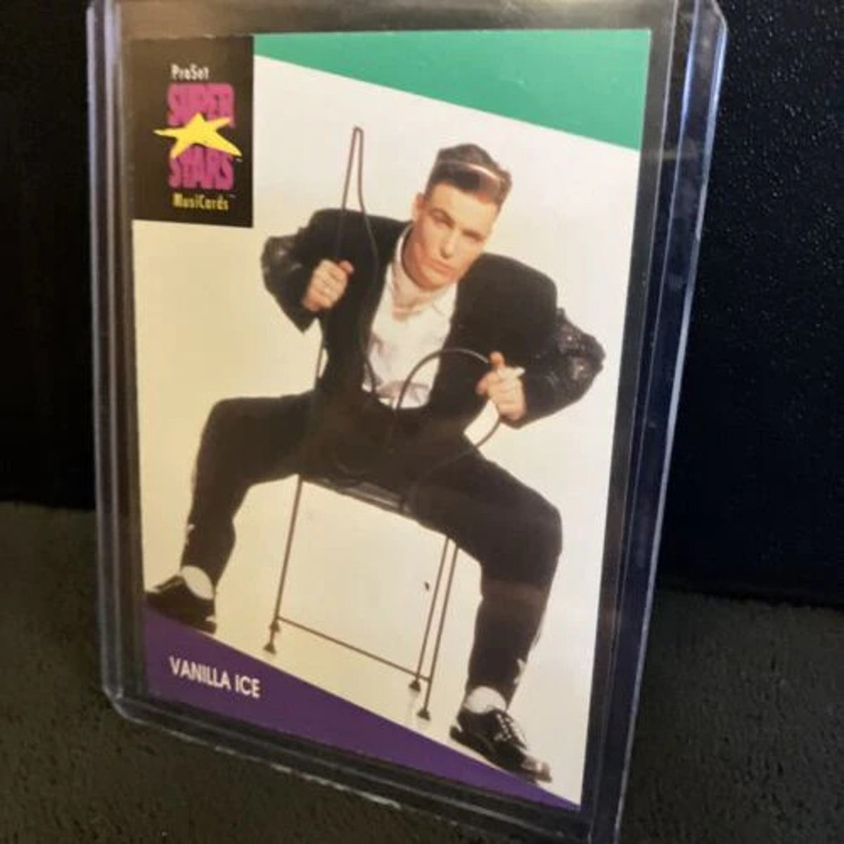 MusiCards 1991 Pro Set Superstars Vanilla Ice