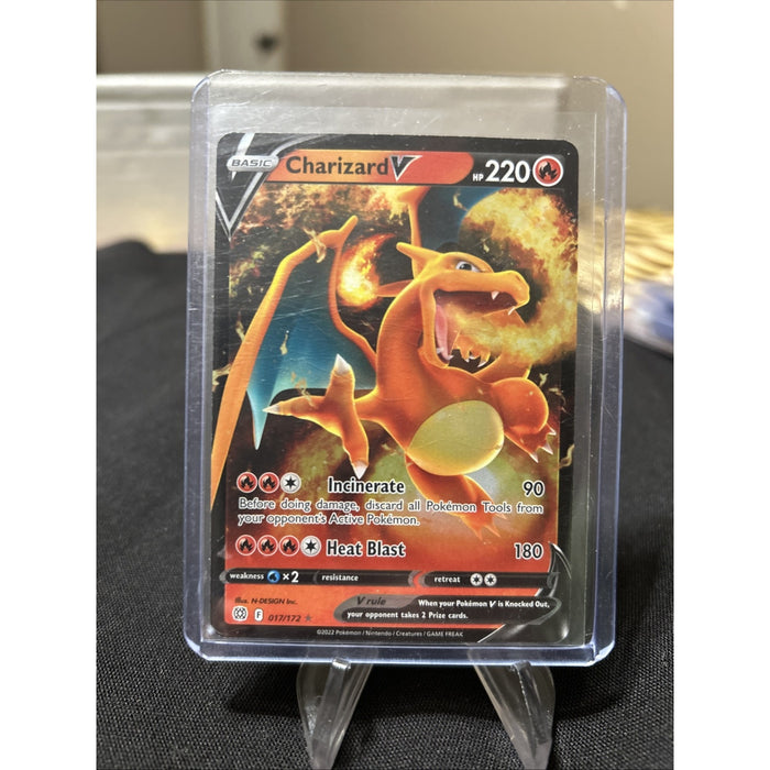 Pokémon TCG Charizard V Crown Zenith 018/159 Holo Ultra Rare / Pack Fresh New