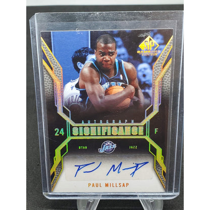 2007-08 SP Game Used - Significance Autographs Paul Millsap #SI-PM (AU)