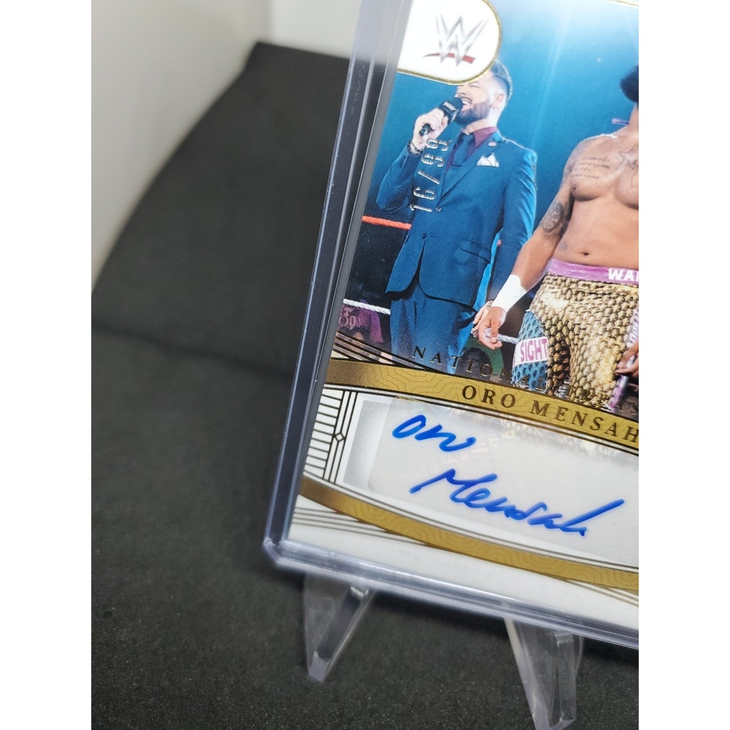 2024 Panini National Treasures WWE - ViewPoint Signatures Oro Mensah #VS-ORM /99
