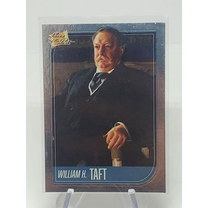 2021 Pieces of the Past Historical Edition WILLIAM H. TAFT Silver Foil Card