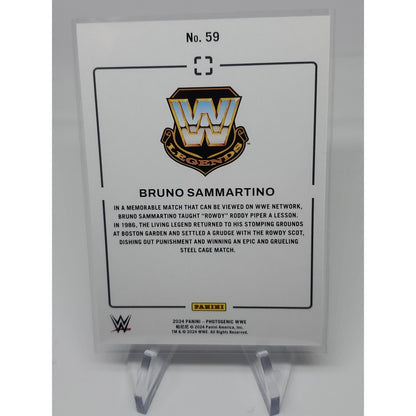 2024 WWE - Photogenic - Base - #59 Bruno Sammartino