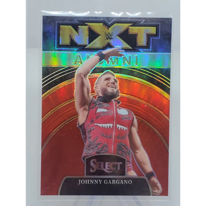 2024 PANINI SELECT WWE JOHNNY GARGANO #15 /99 NXT ALUMNI RED PRIZM SP