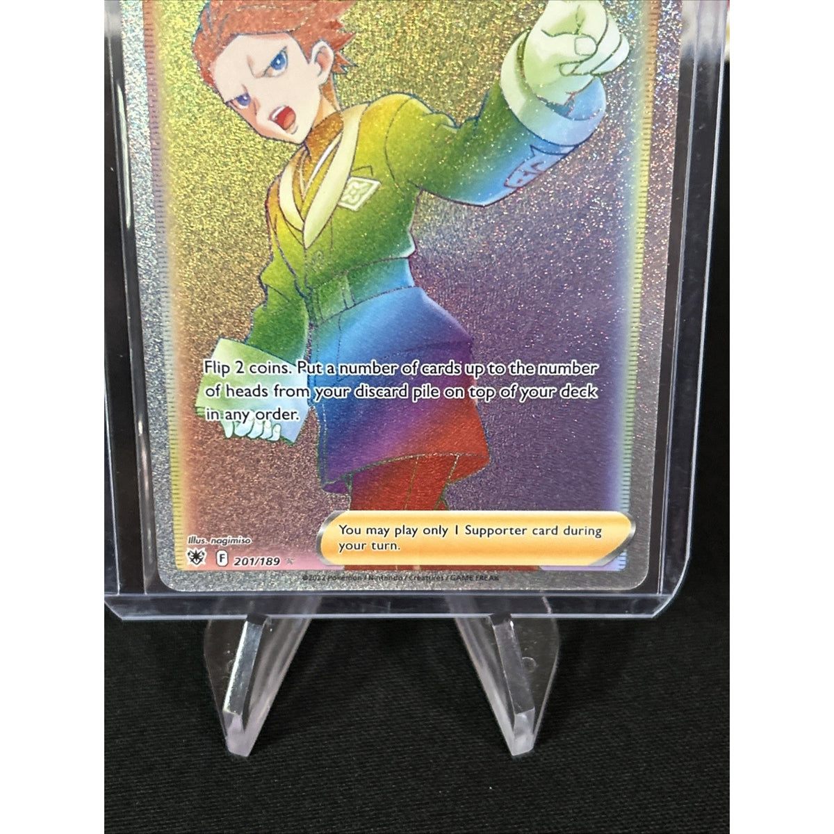 Pokémon TCG Cyllene Sword & Shield - Astral Radiance 201/189 Holo Secret Rare