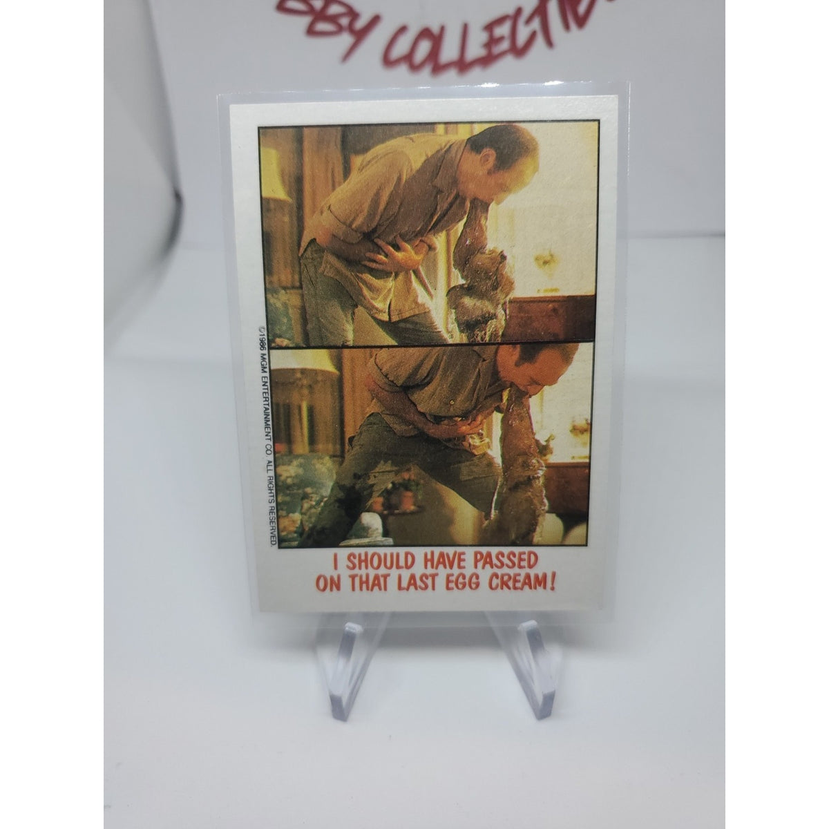 Fright Flicks 1988 Topps Poltergeist Card #58 (NM)