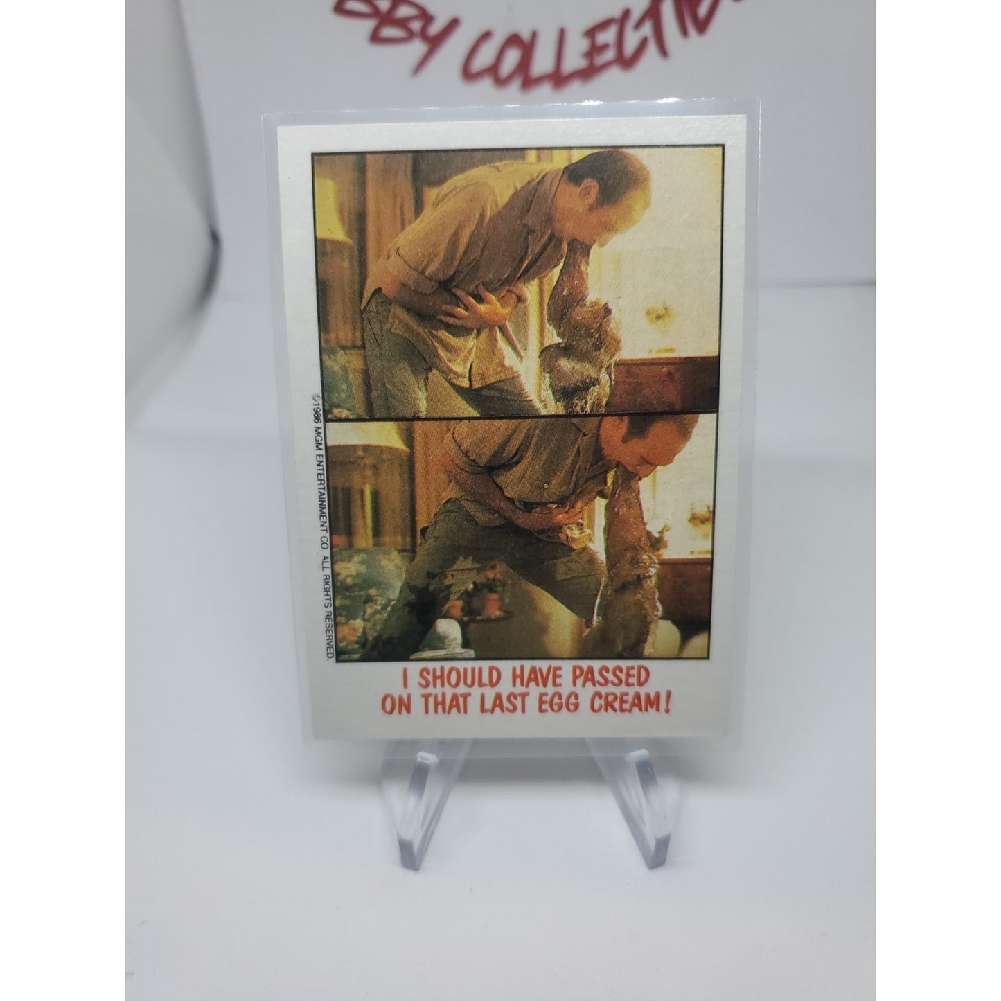 Fright Flicks 1988 Topps Poltergeist Card #58 (NM)