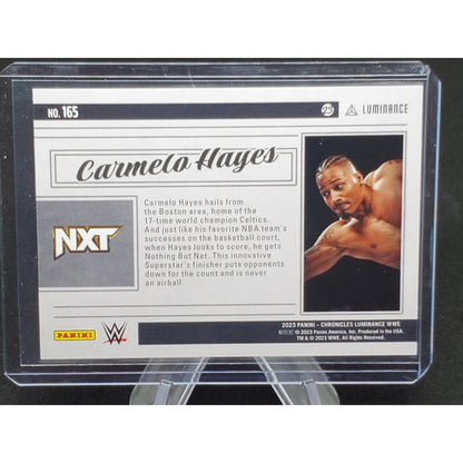 2023 WWE Chronicles Carmelo Hayes /75 Green Luminance #165