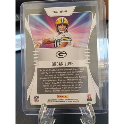 Rookie Rush 2020 Rookies & Stars Jordan Love Red RC #RR-4 Packers U474