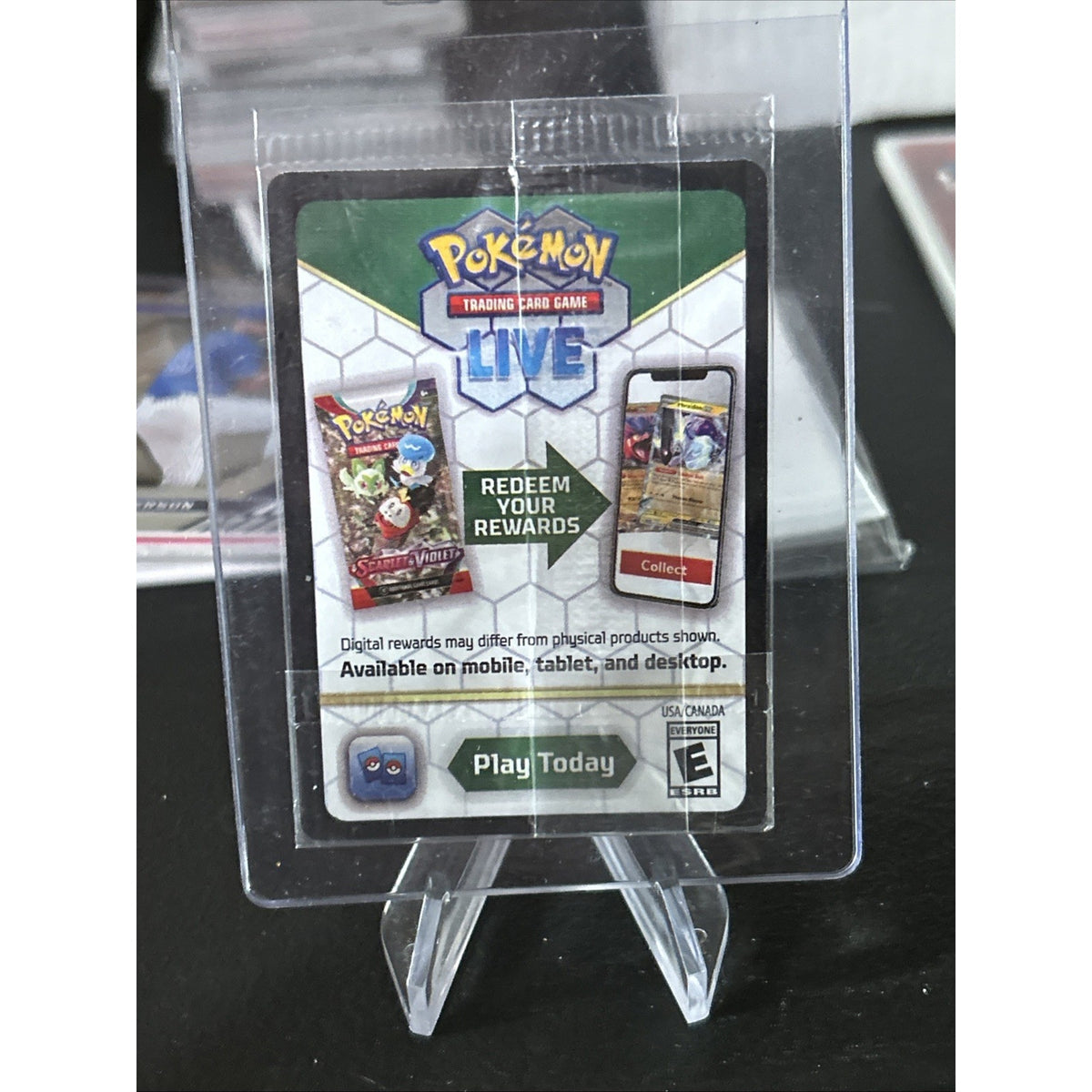 Sprigatito EX SVP 087 Pokemon Black Star Promo Card - SEALED Code Card