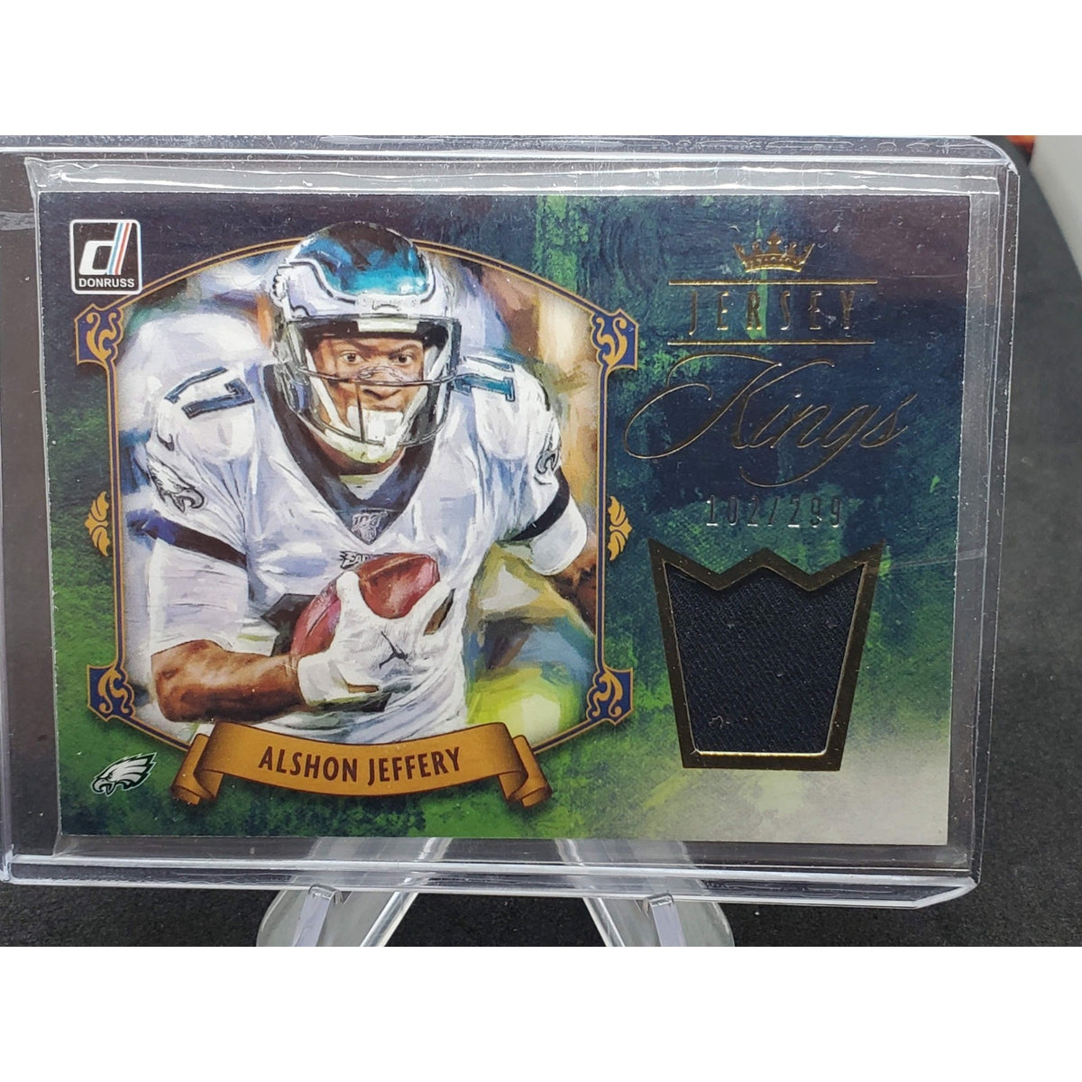 2020 Panini Donruss - Jersey Kings Alshon Jeffery #JK-ALJ /299 (MEM)