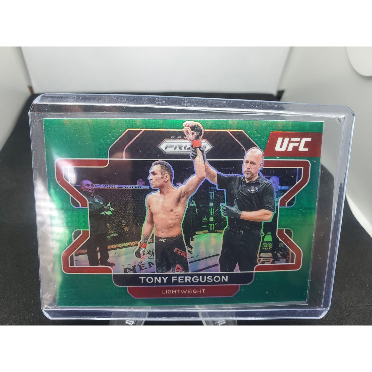 Green Prizm Panini Tony Ferguson 2022 Panini Prizm UFC #22