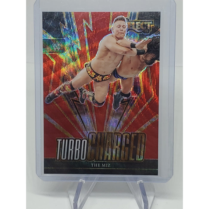 2024 Select WWE Turbo Charged Red wave prizm /149 THE MIZ #24
