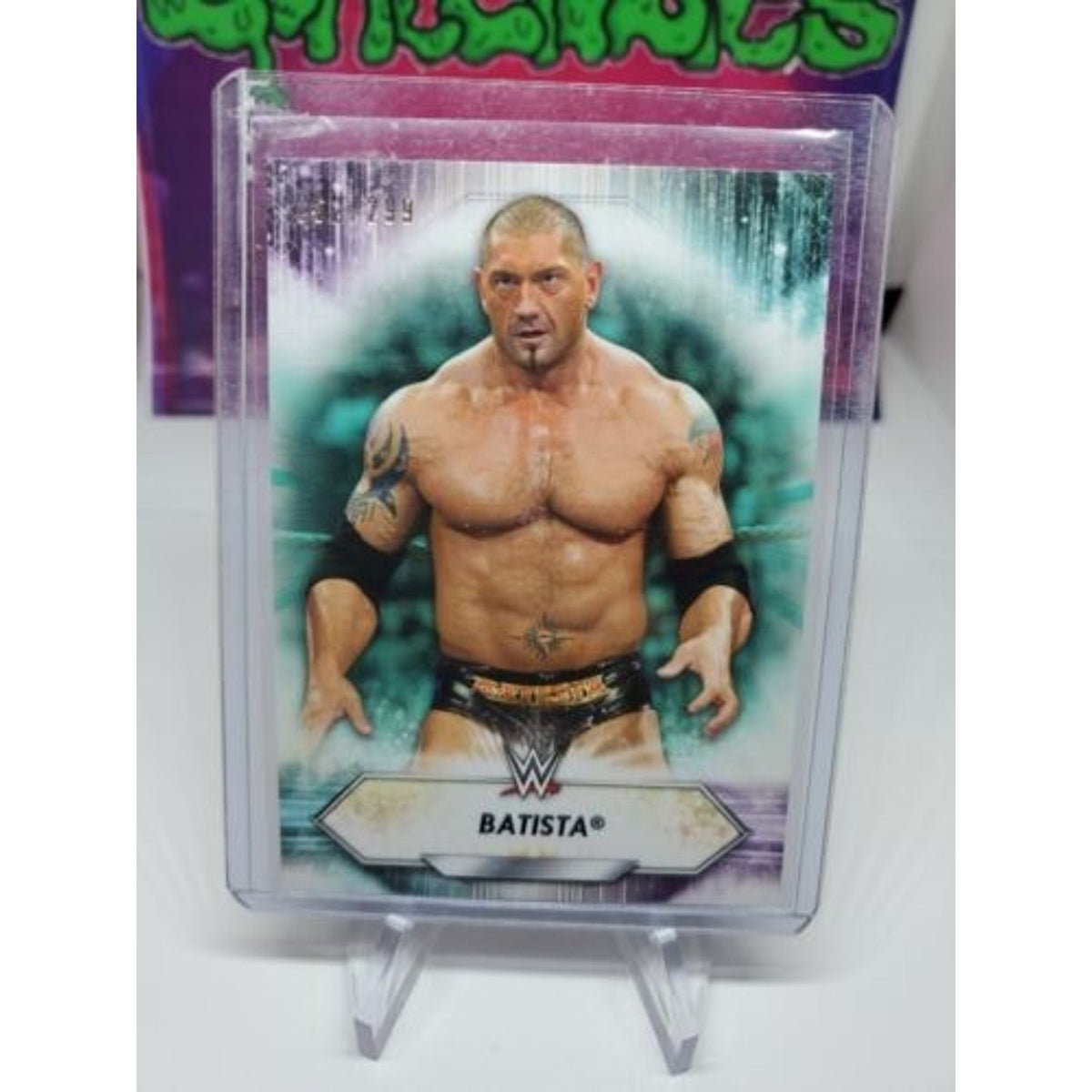 Topps WWE 2021 Batista Parallel #/299 Near Mint!