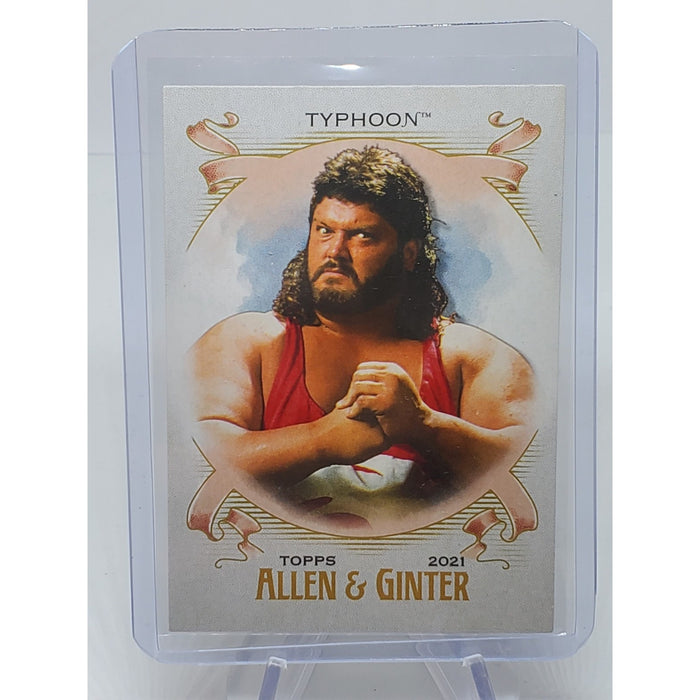 2021 Topps Heritage WWE Allen and Ginter #AG-22 Typhoon