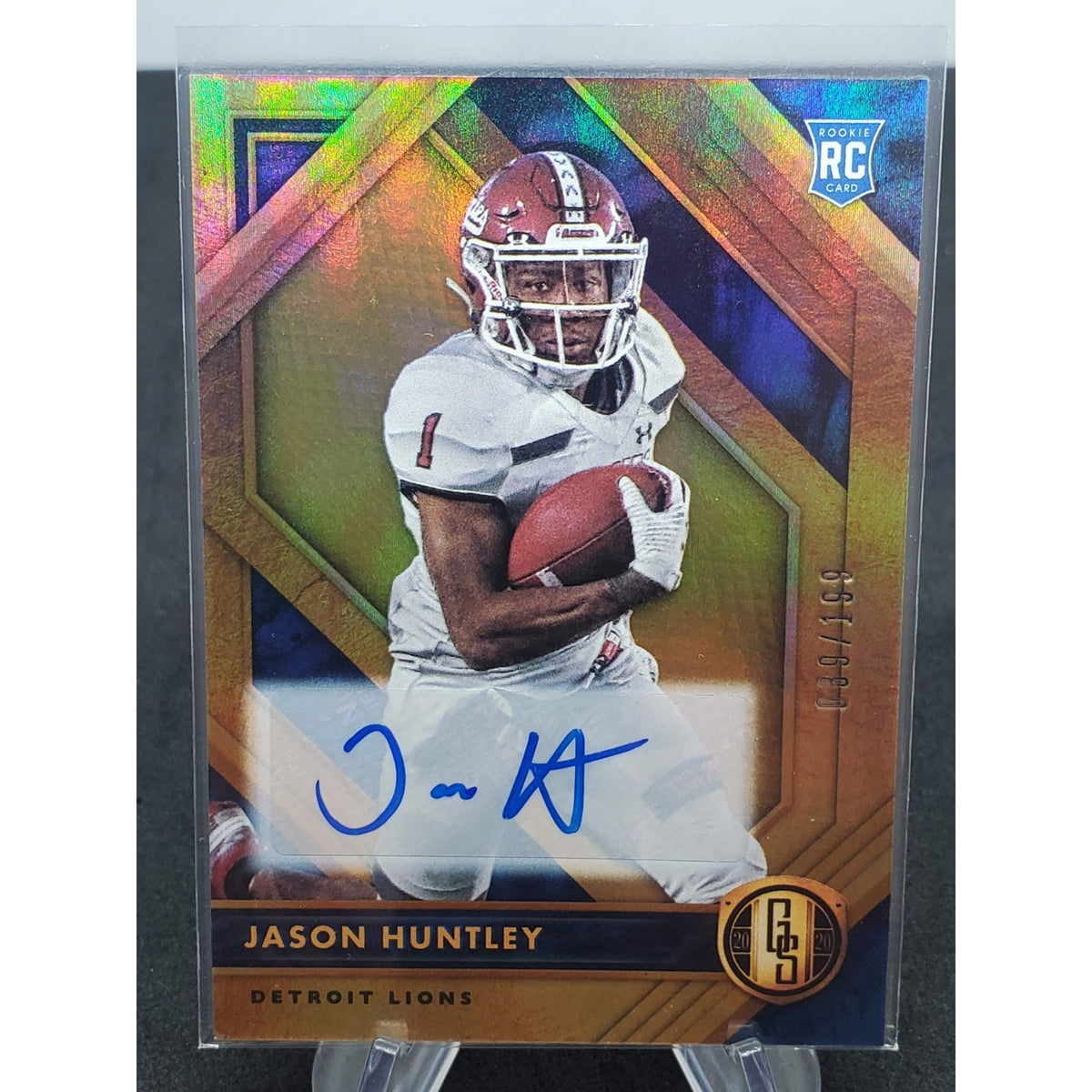 2020 Panini Gold Standard - Rookies Jason Huntley #195 Autographs /199 (AU, RC)