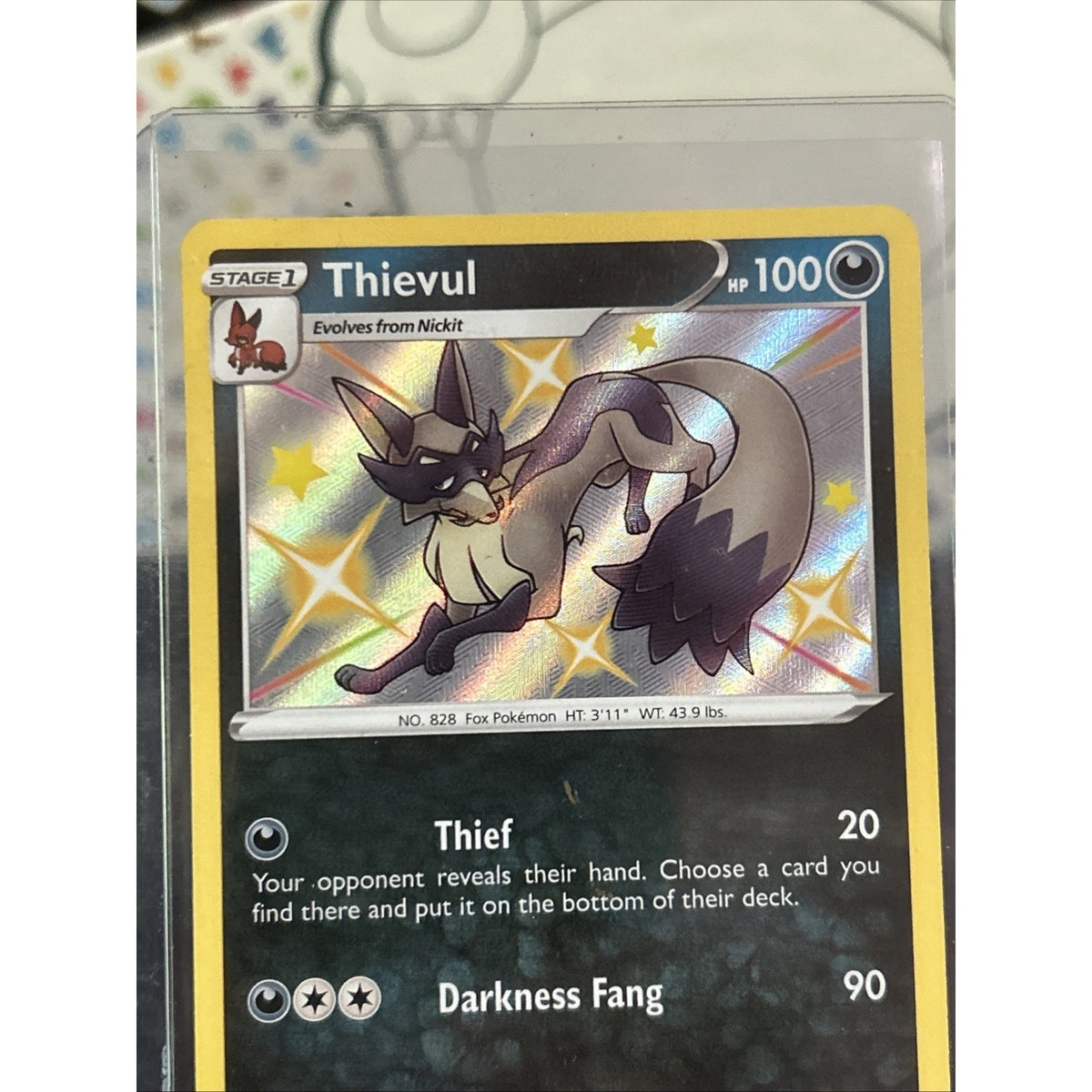 Thievul SV082/SV122 Shining Fates: Shiny Vault Holo - Pack Fresh New - Top Load