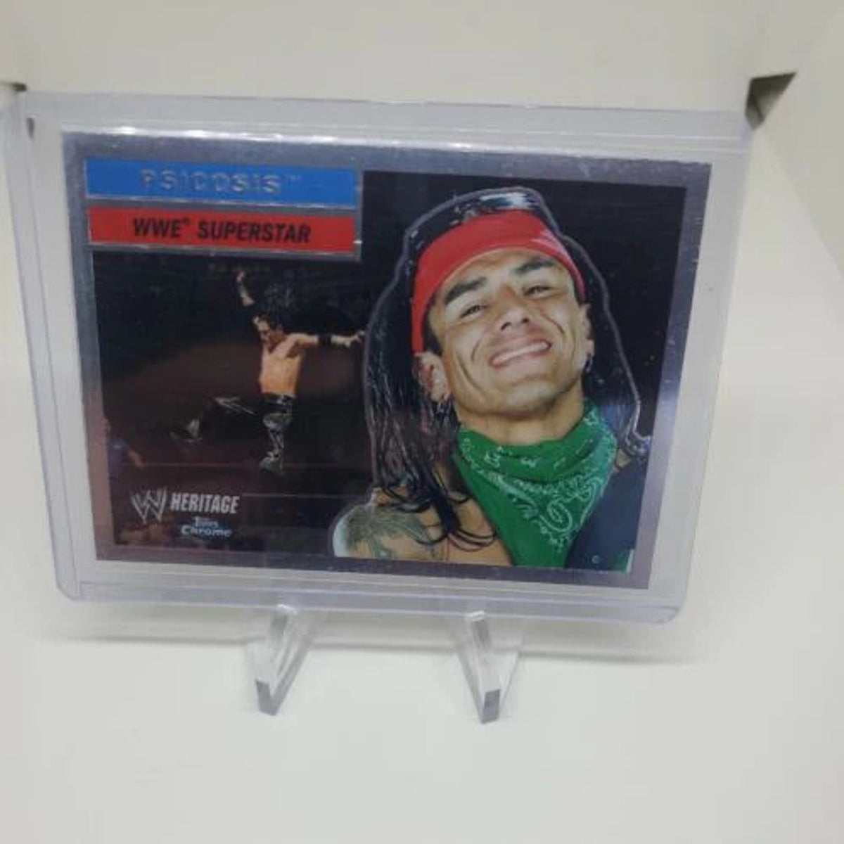 Topps Heritage Chrome 2006 WWE Wrestling Card #42 Psicosis