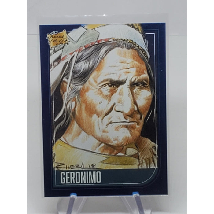 GERONIMO 2021 PIECES OF THE PAST HISTORICAL EDITION BLUE Refractor #48