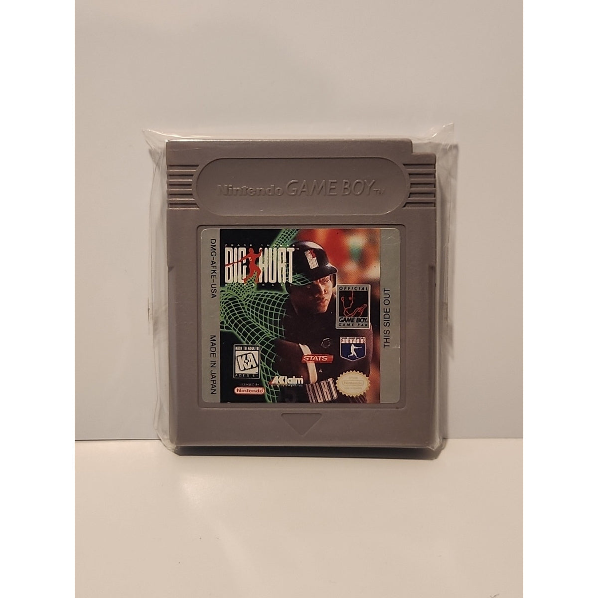 Frank Thomas: Big Hurt Baseball (Nintendo Game Boy, 1995) Authentic Cartridge