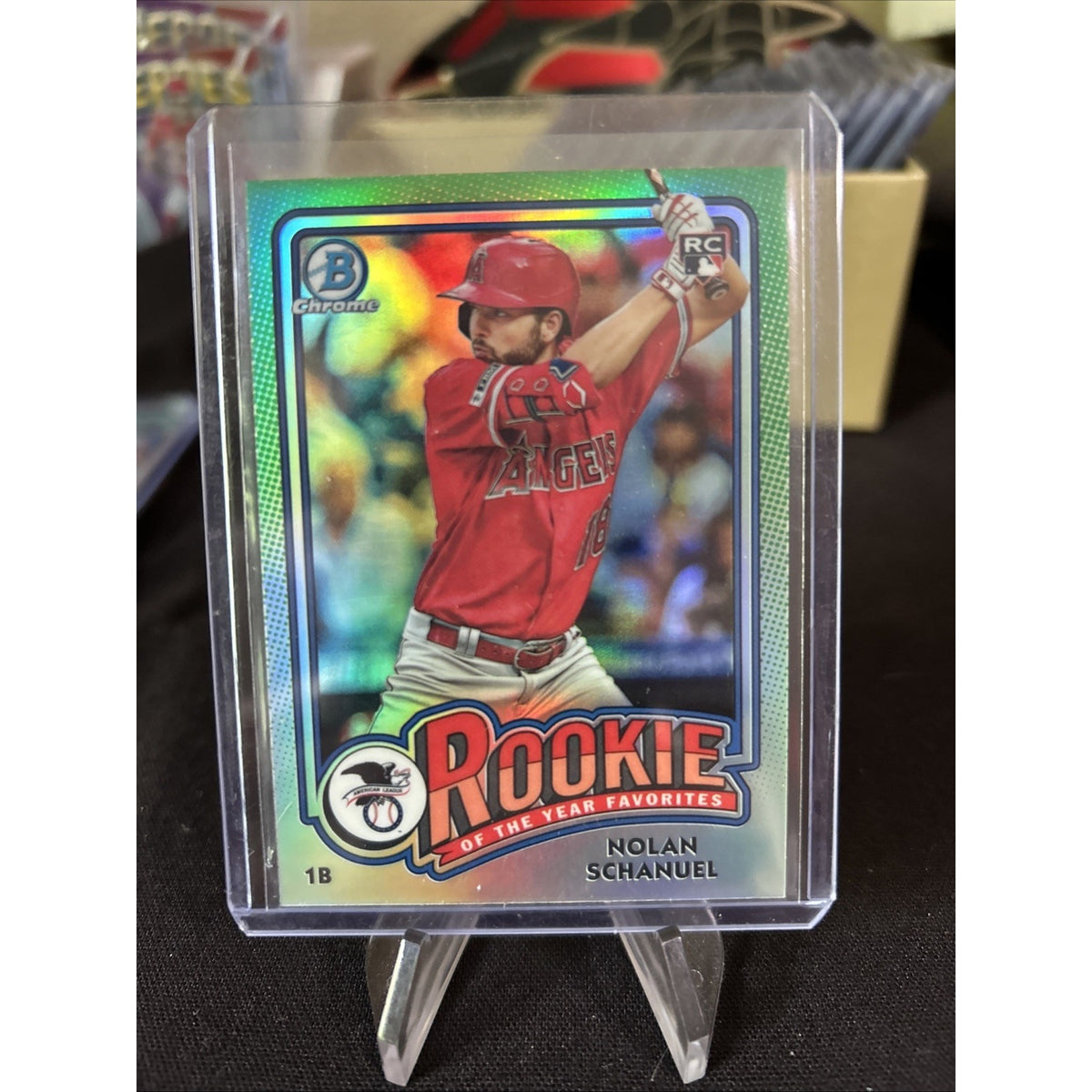 2024 Bowman - Rookie of the Year Favorites #ROY-9 Nolan Schanuel (RC) / Pack New
