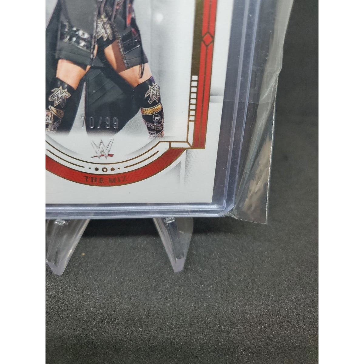 2024 Panini National Treasures WWE - The Miz #40 Red /99
