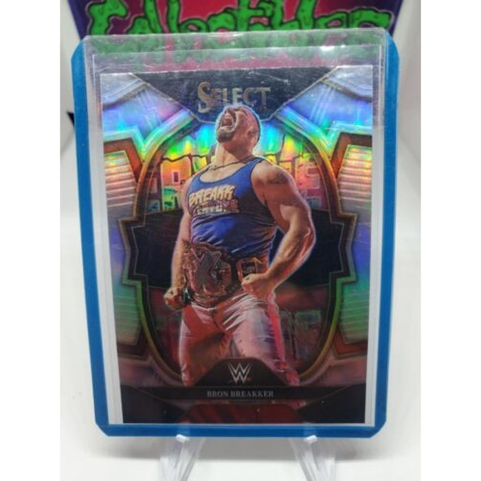 2023 Panini Select Concourse WWE Bron Breakker Silver Prizm #23
