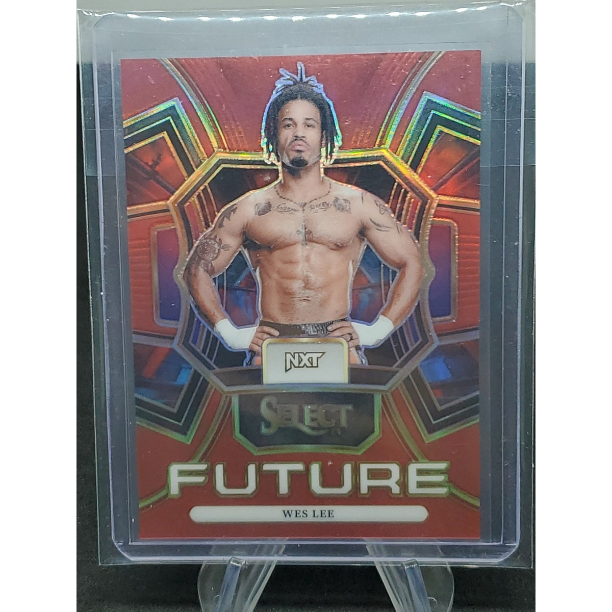 Wes Lee 93/99 2024 Select WWE #5 Future Red NXT