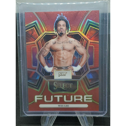 Wes Lee 93/99 2024 Select WWE #5 Future Red NXT