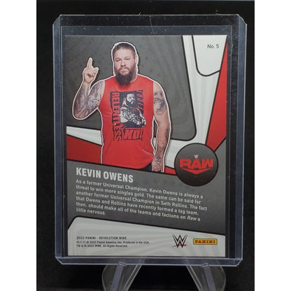 2022 Panini Revolution WWE Kevin Owens SUPERNOVA #5 RAW Superstar