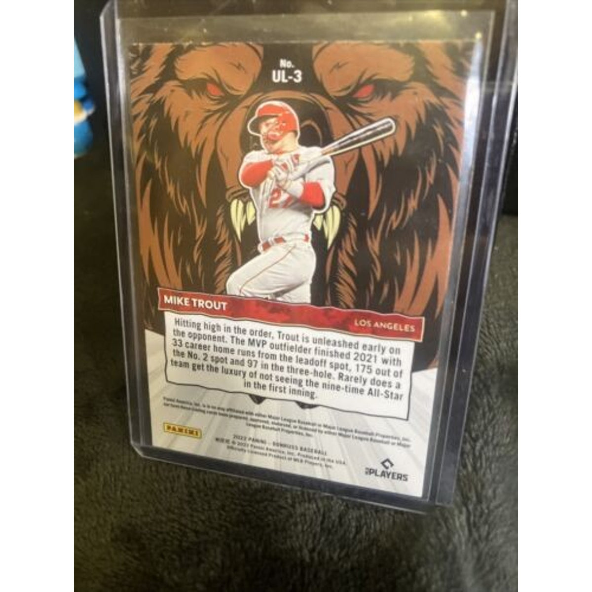 2022 Donruss Unleashed Pink Fireworks Mike Trout Los Angeles Angels - Pack Fresh