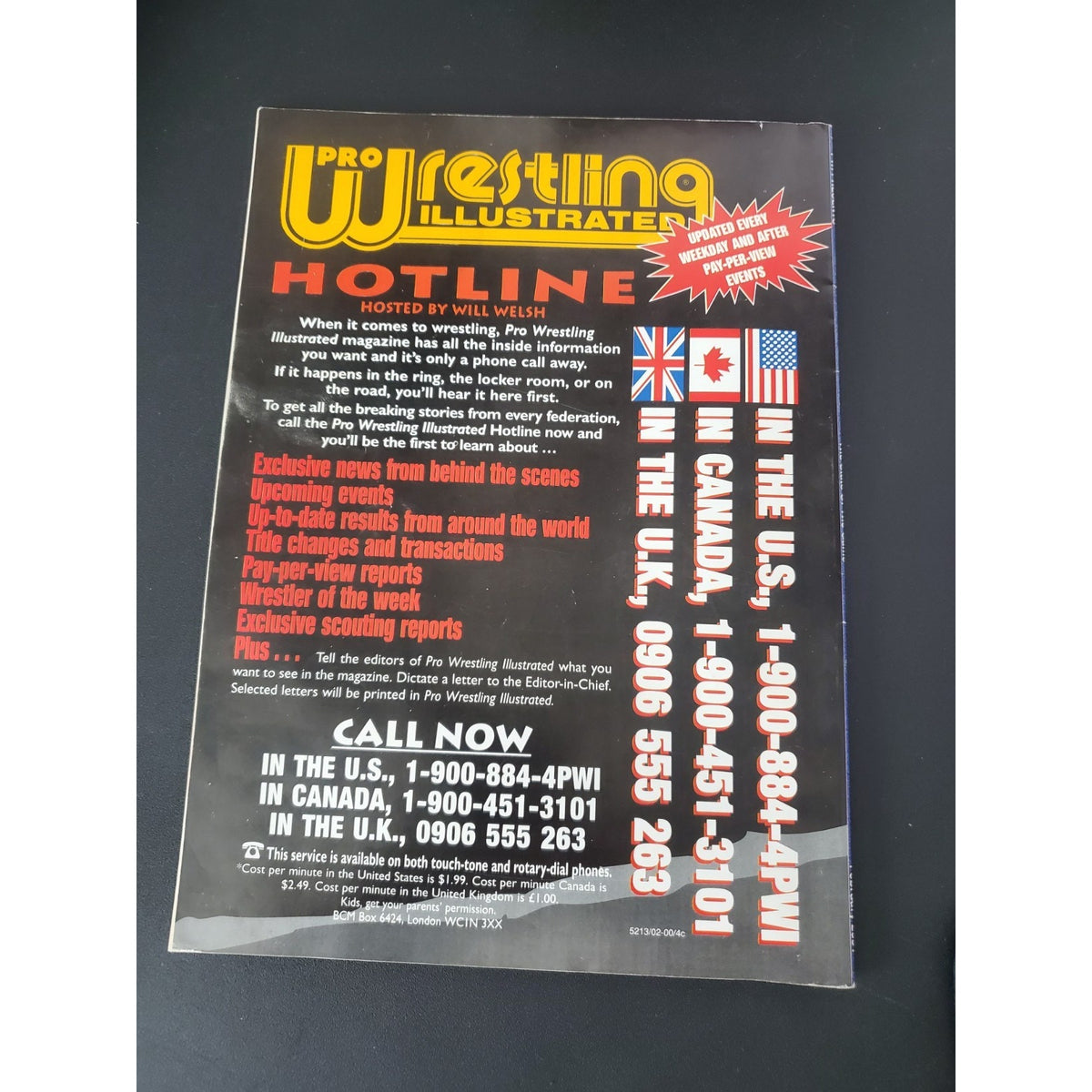 PWI State Of The Game Wrestling Magazine February 2001 ECW WWF WCW