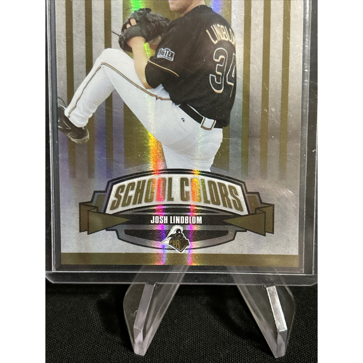 2008 Donruss Elite Extra Edition School Colors /1500 Josh Lindblom #SC-30