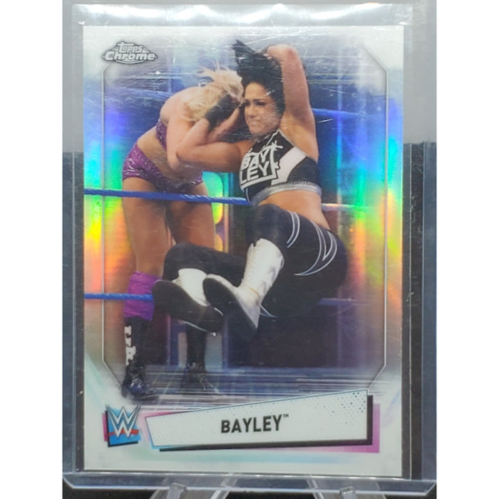 2021 Topps Chrome WWE Refractor Bayley #49 NM