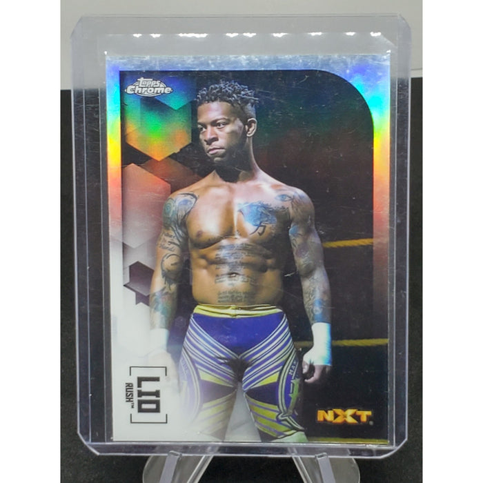 2020 Topps Chrome WWE Lio Rush Refractor #86 NXT